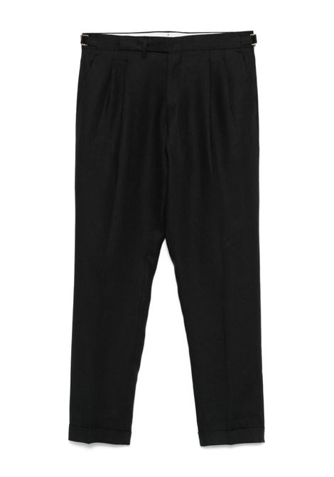 Black linen trousers Briglia 1949 - men